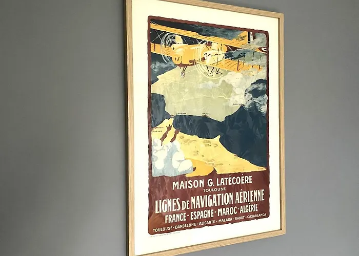 Ancely Neuf Déco Aéro - Parking Gratuit - Proche Blagnac Appartamento