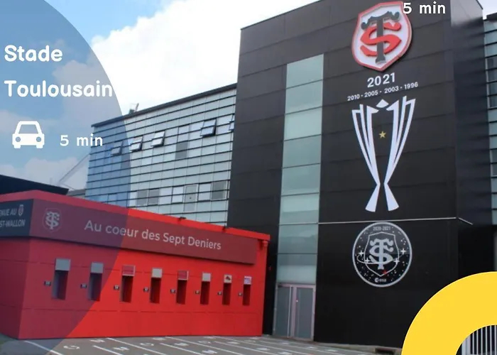 Ancely Neuf Deco Aero - Parking Gratuit - Proche Blagnac Apartment Toulouse