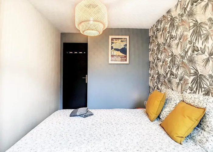 Ancely Neuf Deco Aero - Parking Gratuit - Proche Blagnac Apartment *