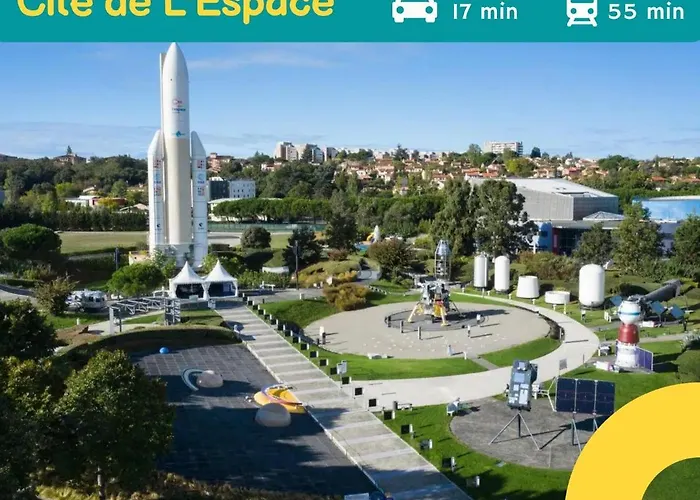 Ancely Neuf Deco Aero - Parking Gratuit - Proche Blagnac דירה טולוז