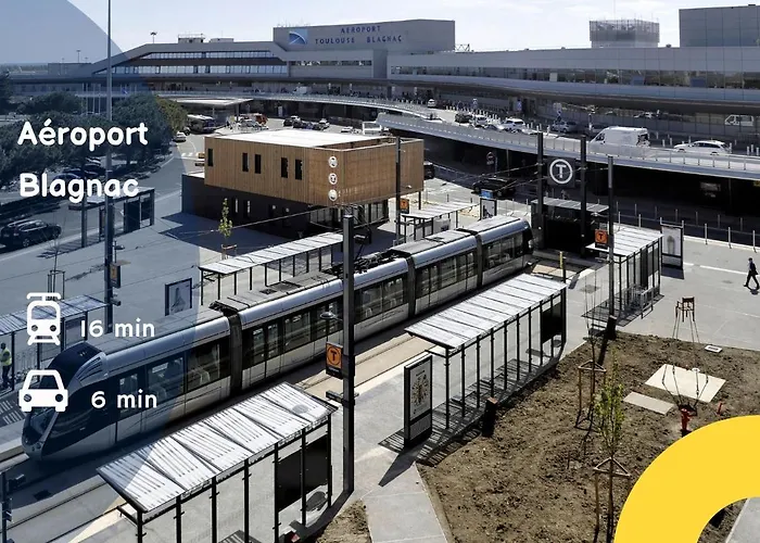 דירה Ancely Neuf Deco Aero - Parking Gratuit - Proche Blagnac *